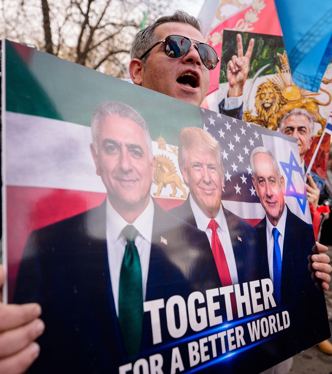 Iran-Krieg - Kundgebung in Rumänien