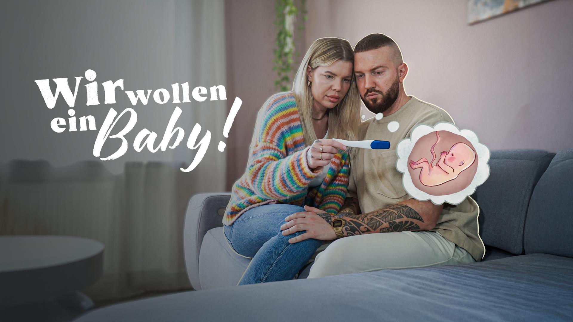 Heike und Dennis wünschen sich so sehr ein Kind. Ein Schwangerschaftstest ist jedes Mal wieder nervenaufreibend. 