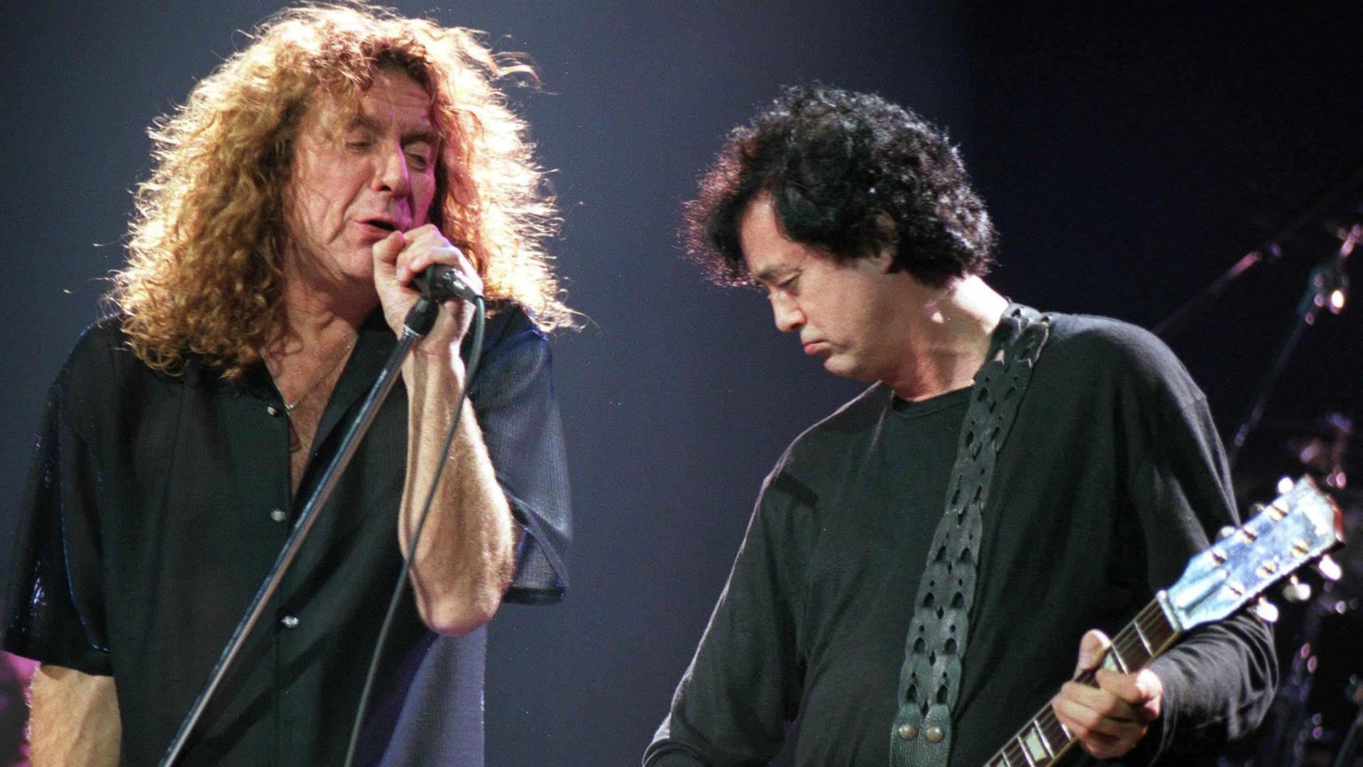 plant, robert und jimmy page - live 1998