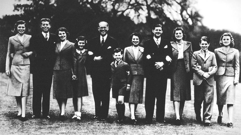 John F Kennedy - Familienbild
