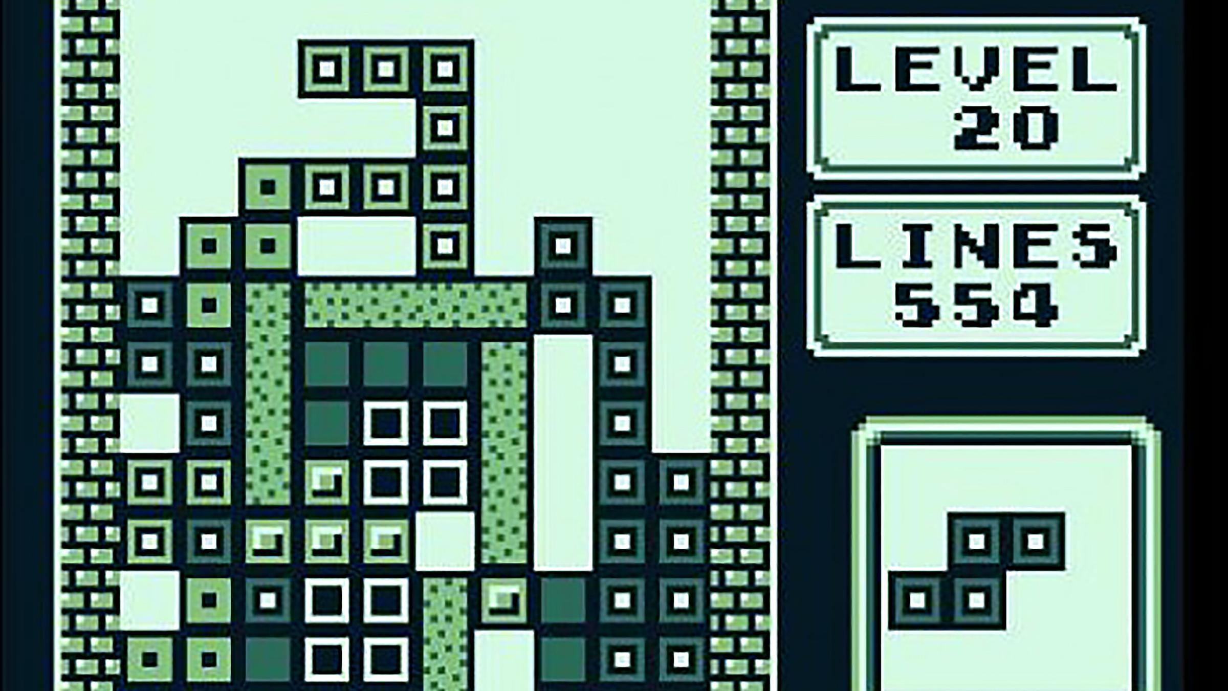 Der Klassiker Tetris, erfunden vom russischen Mathematiker Alexej Paschitnow, machte den Game Boy populär. Die Cartridge verkaufte sich 30 Millionen mal. 