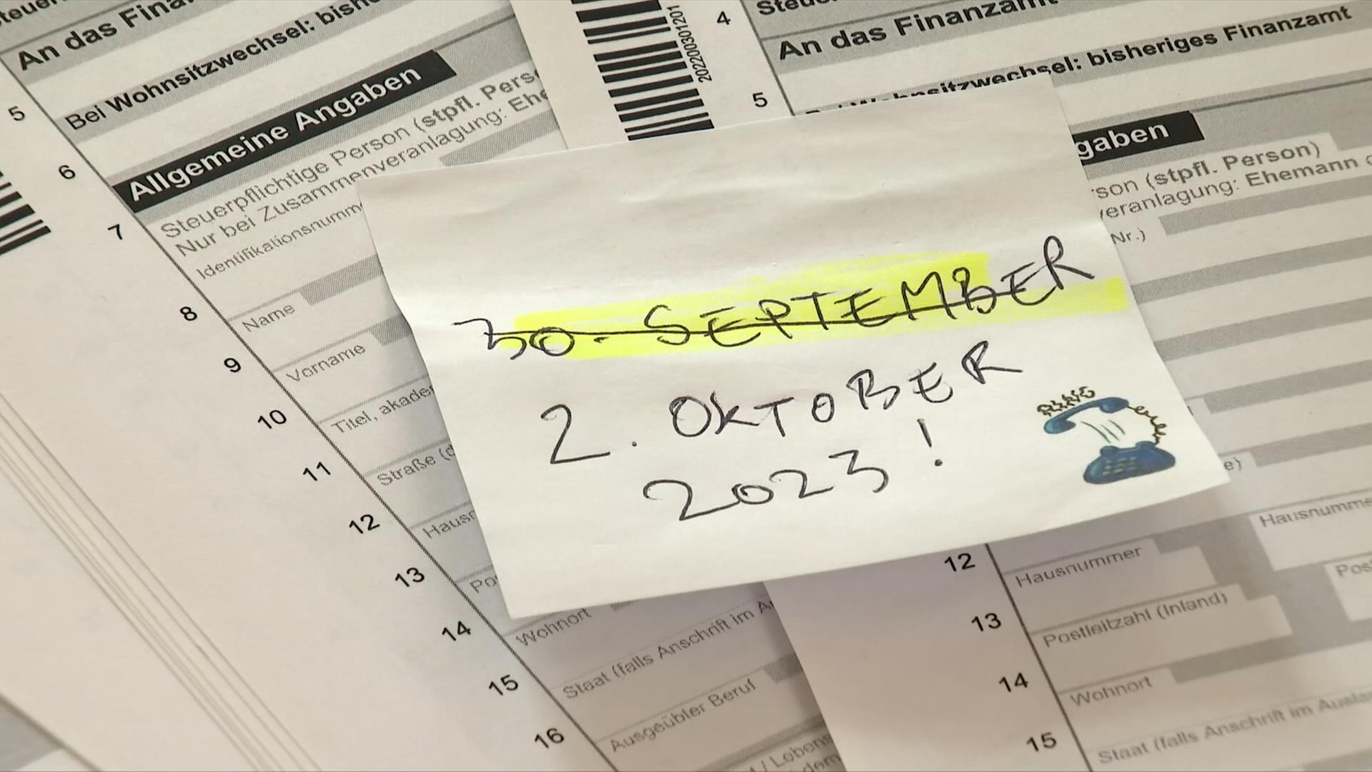 Service: Steuererklärung last minute