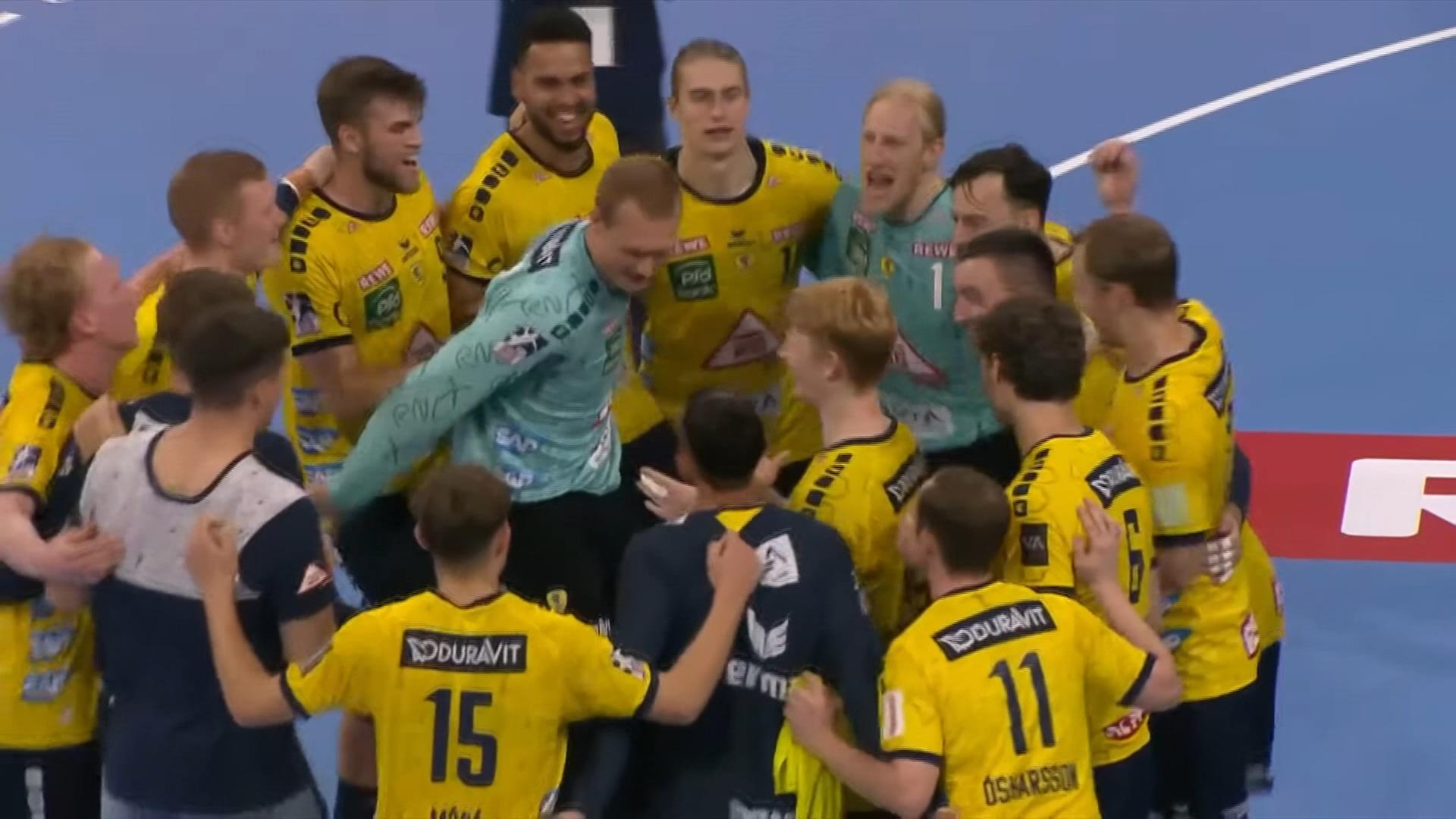 Rhein-Neckar Löwen mit 1. Saisonsieg