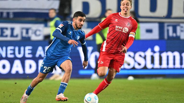 Magdeburgs Livan Brucu führt den Ball