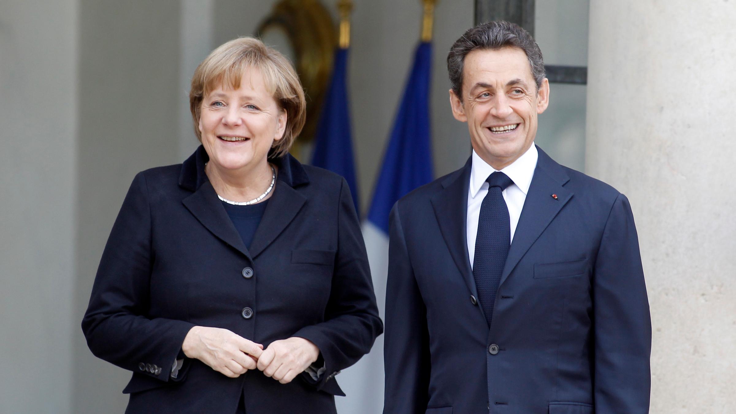 merkel, angela und nicolas sarkozy - 2011