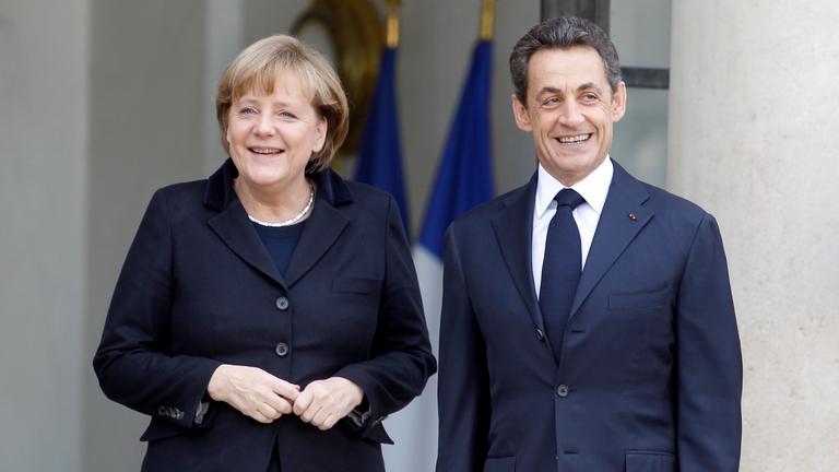merkel, angela und nicolas sarkozy - 2011