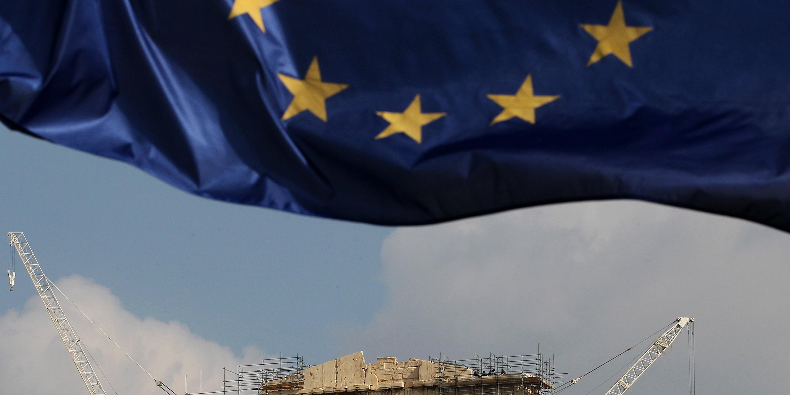 symbolbild: eurokrise in griechenland