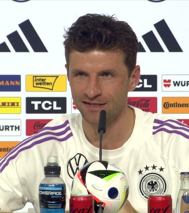Thomas Müller blickt auf die Heim-EM