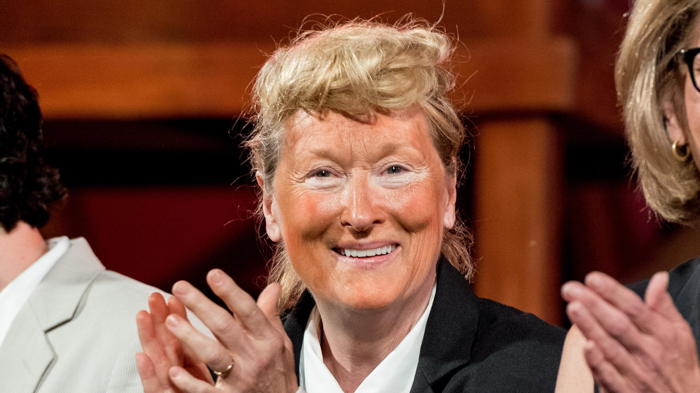 Meryl Streep als Trump-Parodie