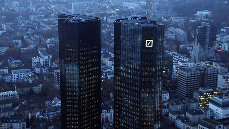 Deutsche Bank Türme in Frankfurt