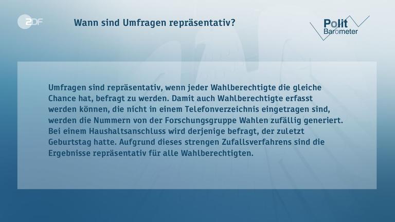 Politbarometer vom 02.06.2017