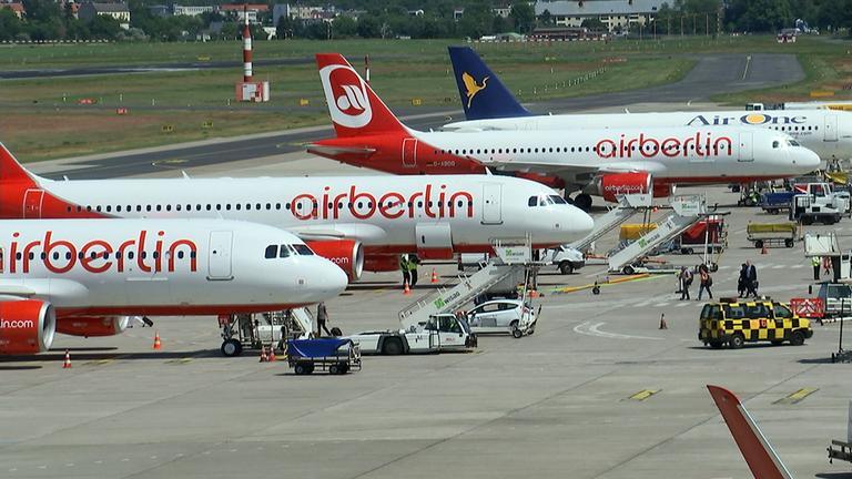 Air Berlin Maschine