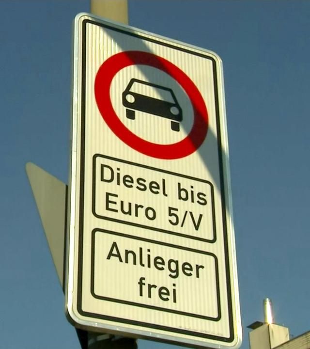 Fahrverbotsschild