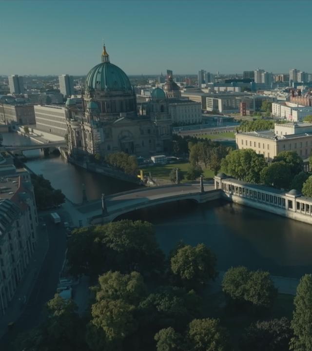 Museumsinsel von oben