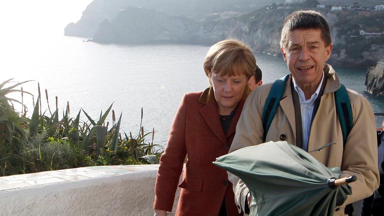 Merkel ist mit ihrem Mann im Urlaub