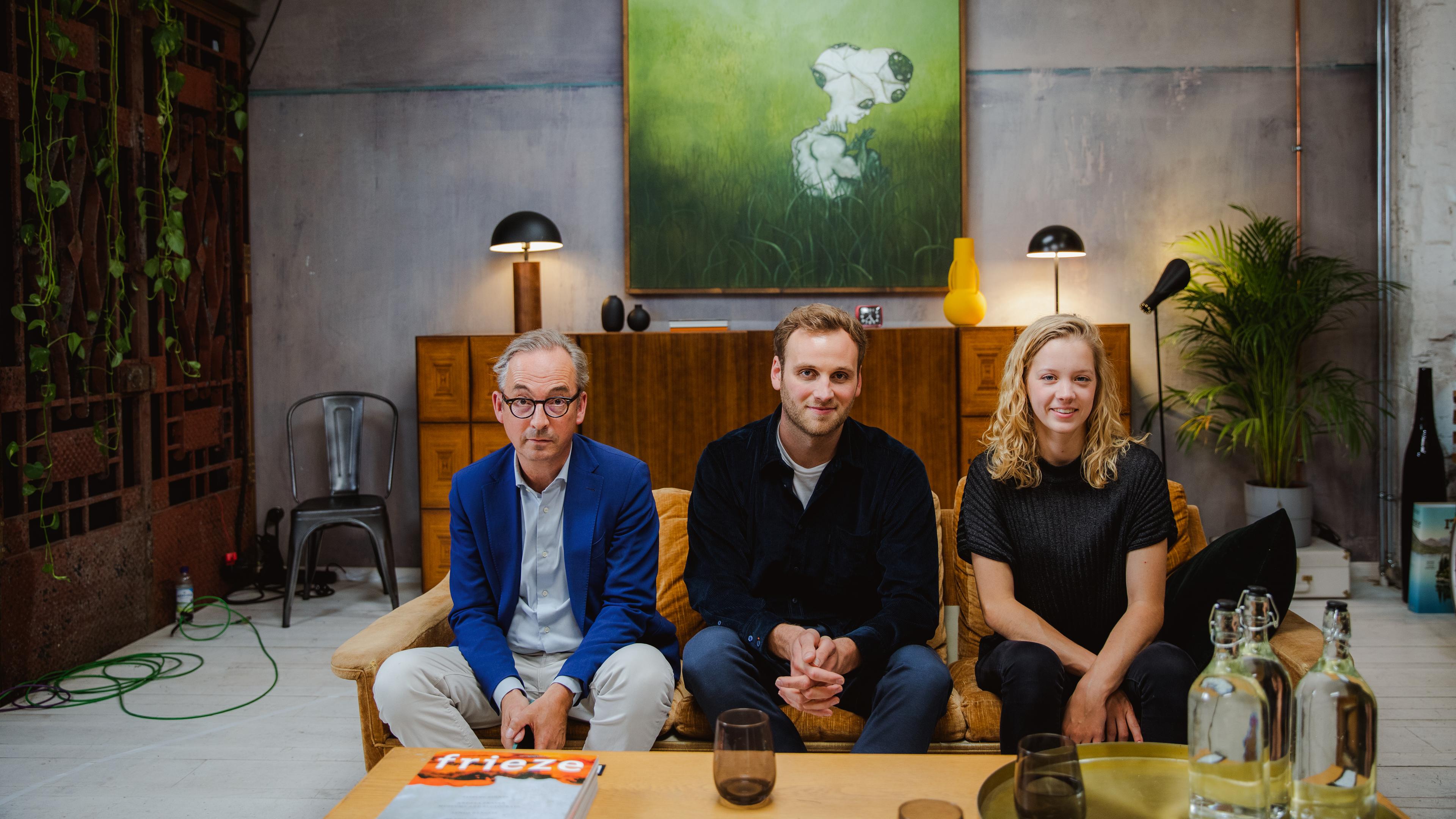 Jan Fleischhauer, Carla Reemtsma und der Psychologe Dr. Leon Windscheid 