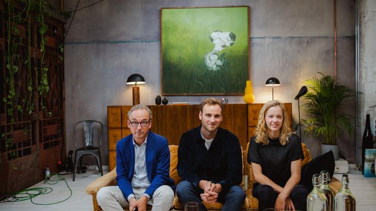 Jan Fleischhauer, Carla Reemtsma und der Psychologe Dr. Leon Windscheid 