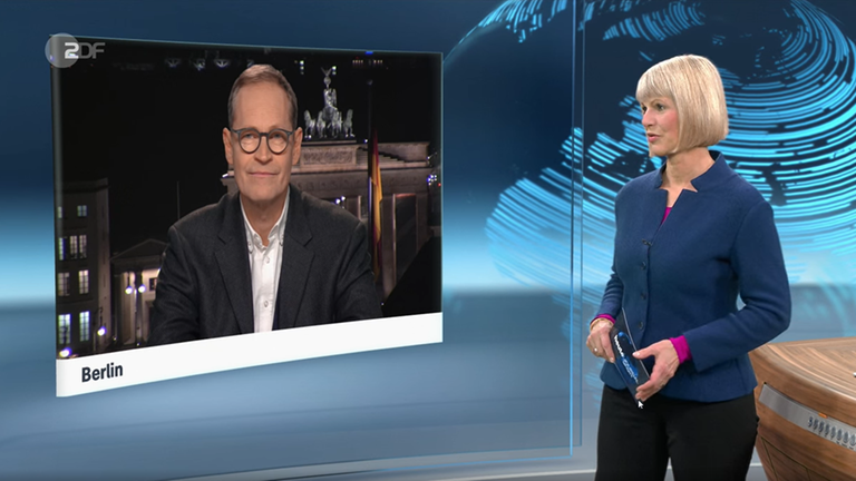 13.02.2023, Berlin/ Mainz: Michael Müller und Gundula Gause