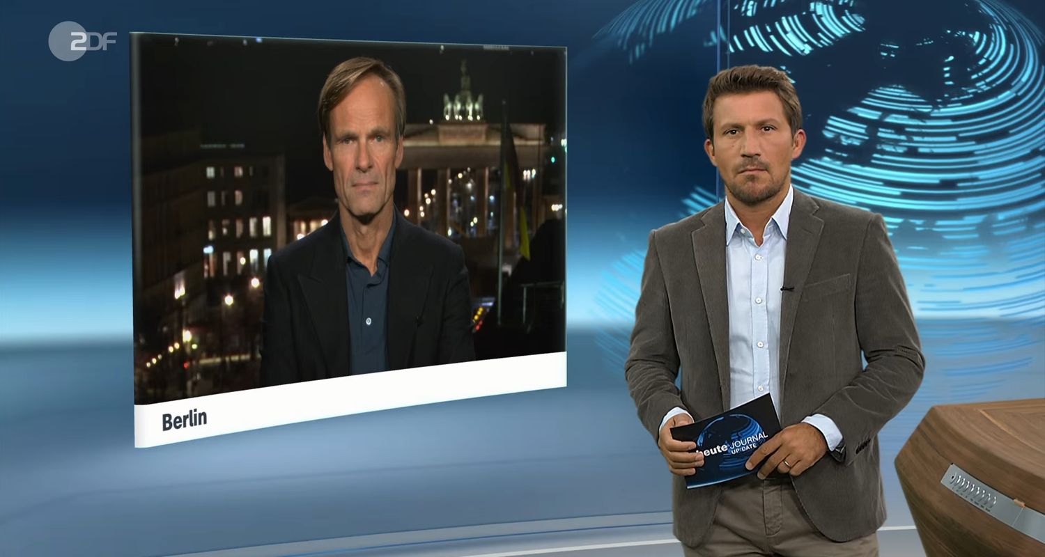 Christopher Wehrmann im Gespräch mit Wulf Schmiese