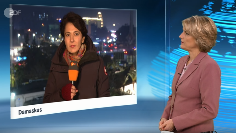 Marietta Slomka spricht mit Golineh atai zur Lage in Syrien