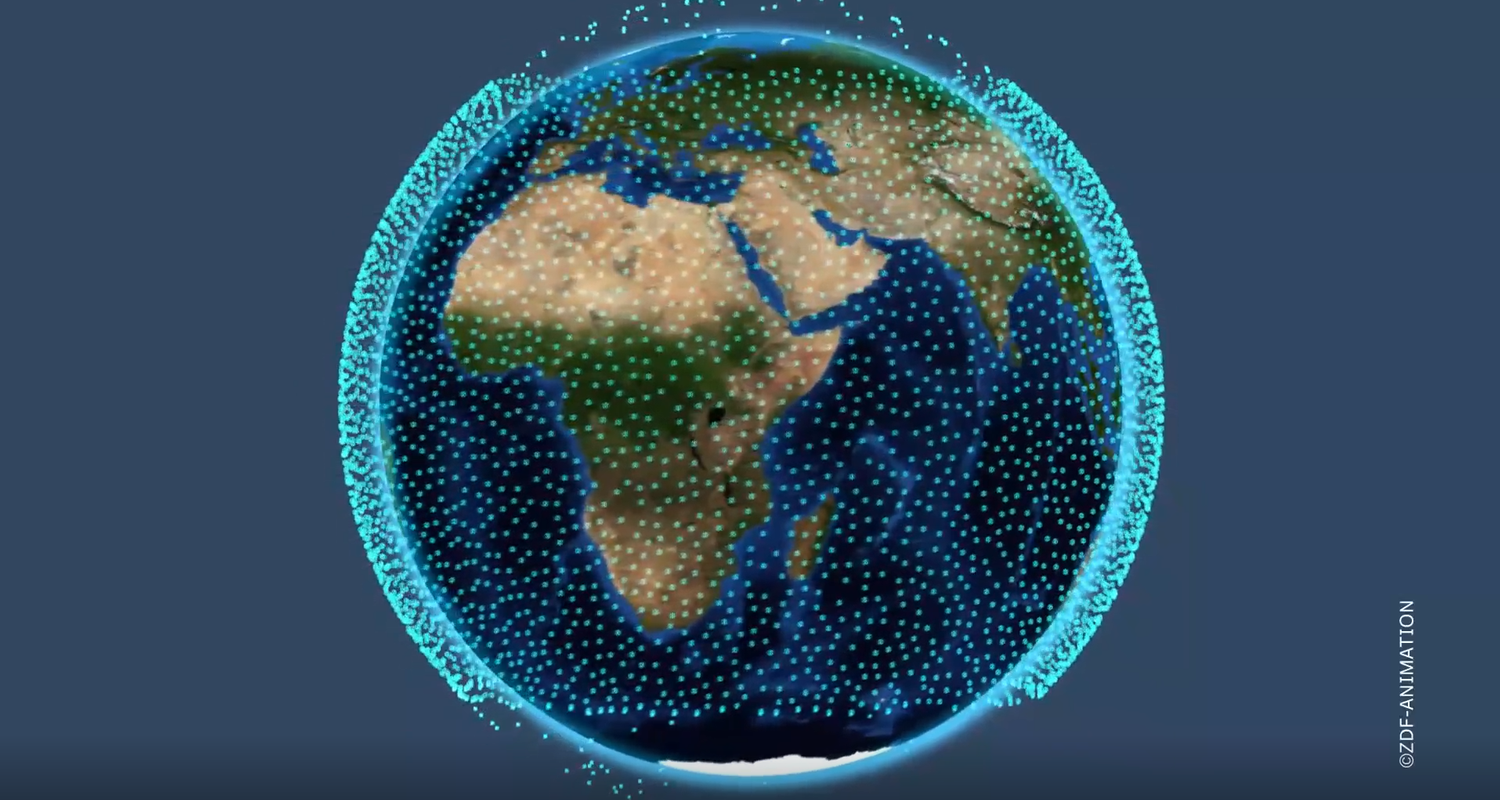 Video starten über Elon Musks Internet-Satelliten