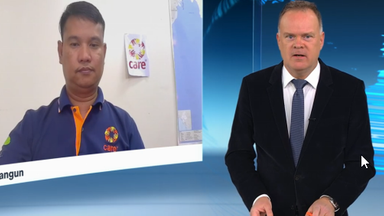 Schaltgespräch mit Kyaw Zin Latt