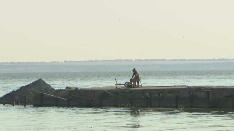 Fischer in der Ukraine