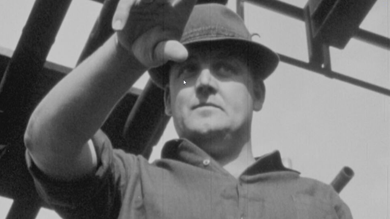 Archivaufnahme Stereotyp Mann