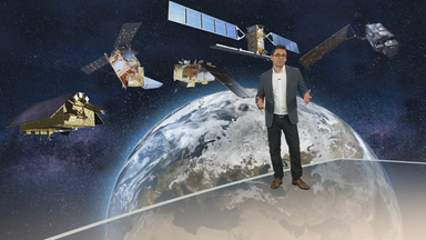 Video starten, das die Messung von Klimadaten im All erklärt
