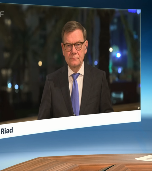 Schaltgespräch zwischen Sievers und Wadephul