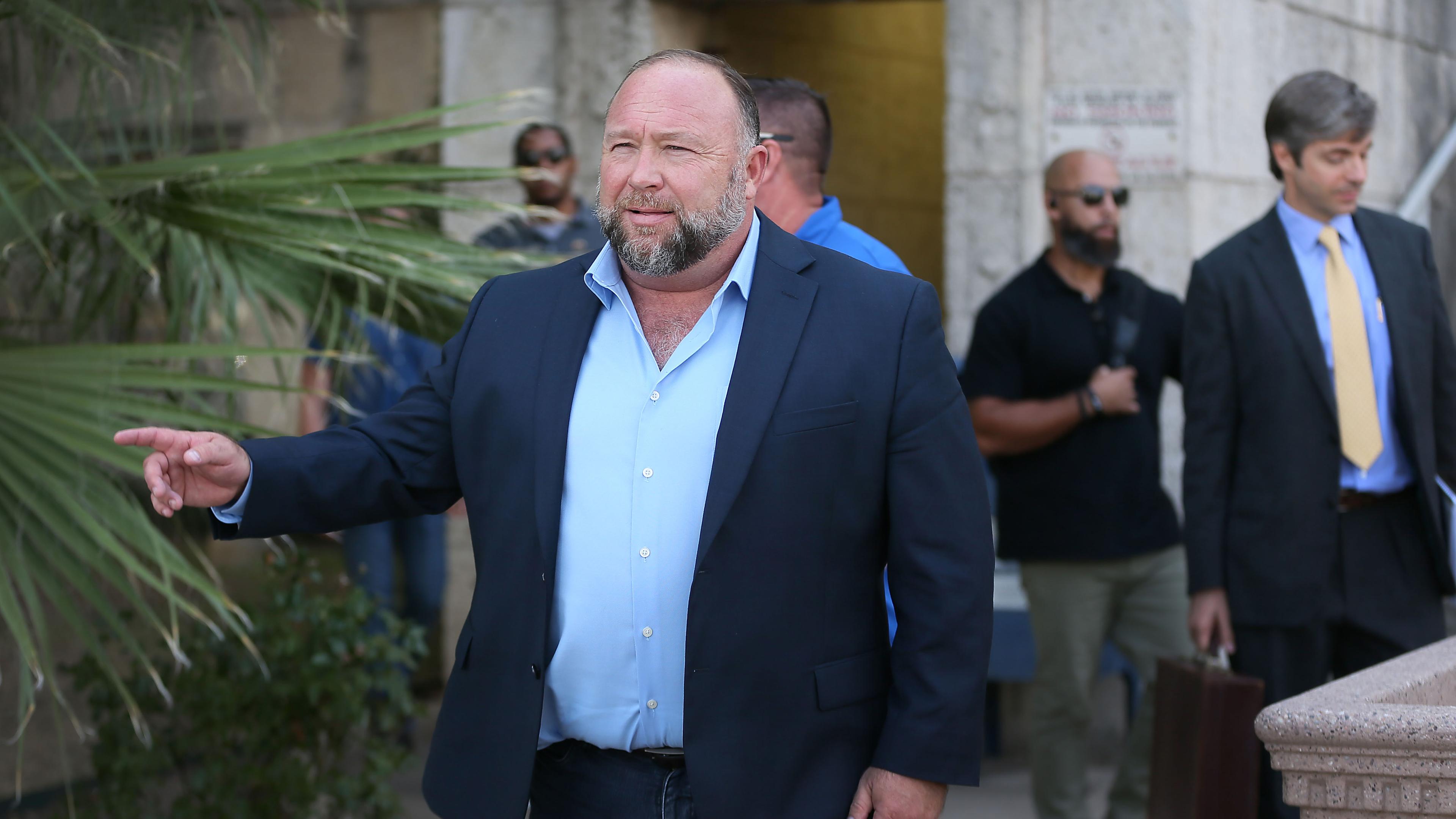 US-Verschwörungstheroetiker Alex Jones (Archiv)