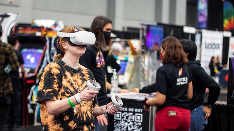 Auf der SXSW-Konferenz in Texas werden neue Visionen der Tech-Branche vorgestellt, Austin, 15.03.2022.