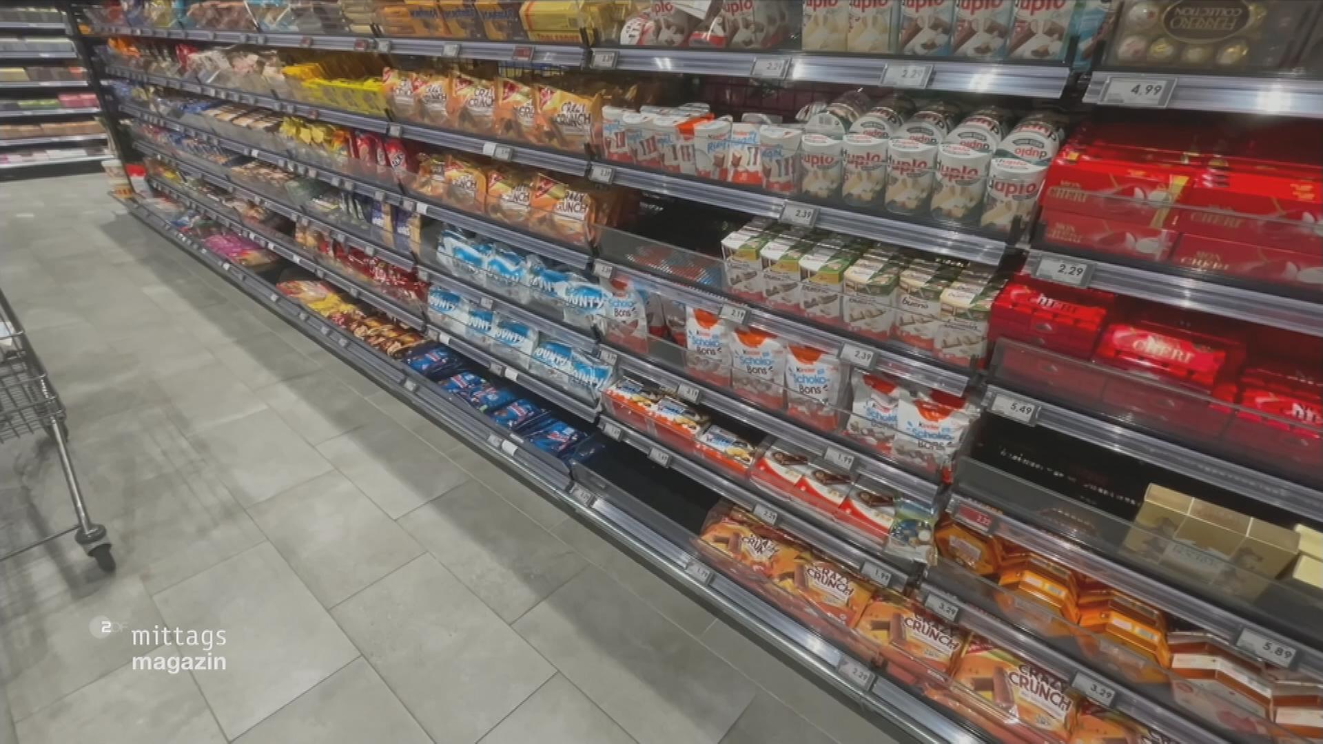 Lücken im Supermarktregal