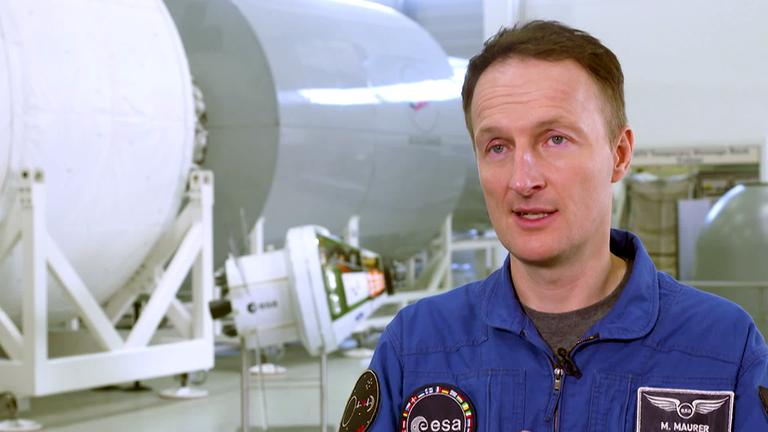 Astronaut Matthias Maurer