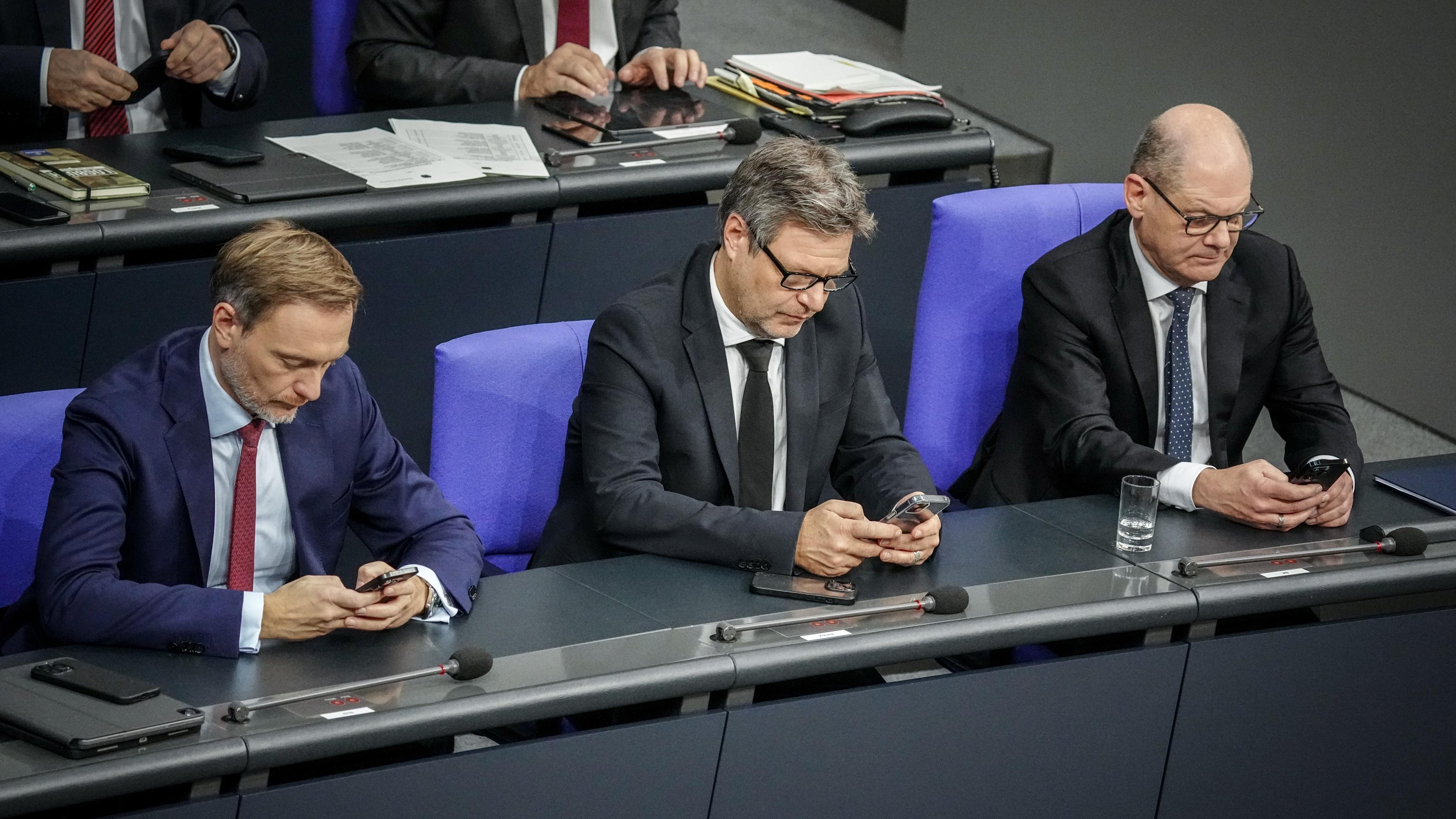 Berlin, 13.12.2023: Bundesregierung einigt sich auf Haushalt für 2024.