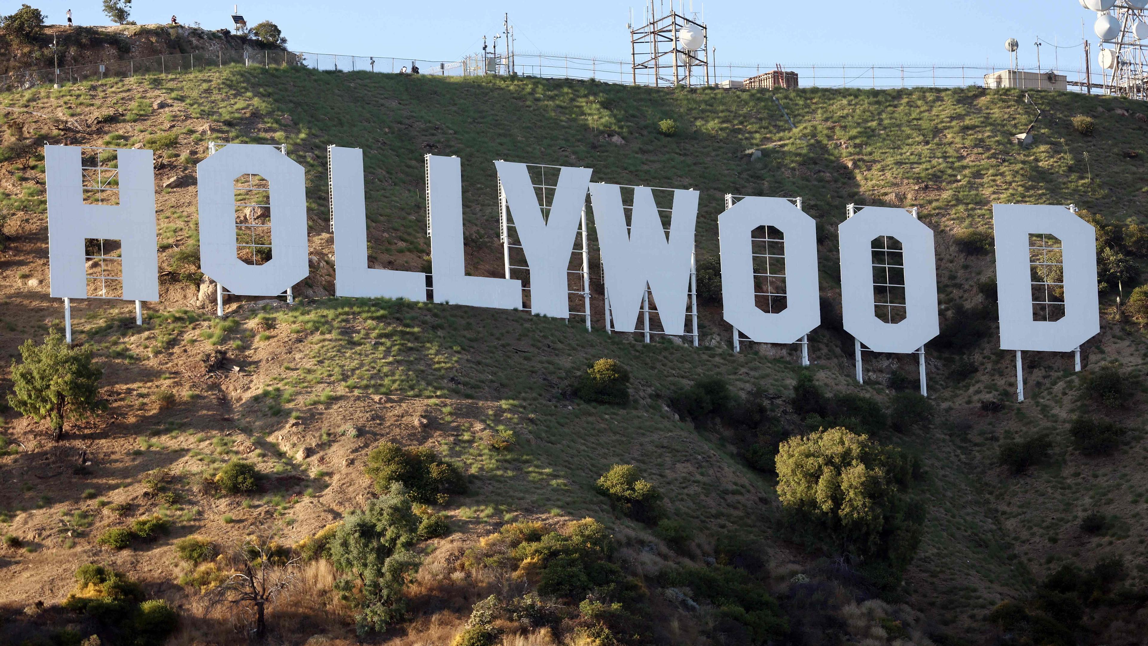 Zu sehen ist der Hollywood-Schriftzug