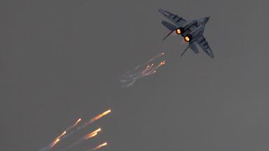 16.03.2023, Radom, Polen: Ein polnischer Kampfjet des Typ MiG-29.