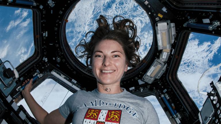 Die NASA-Astronautin Kayla Barron