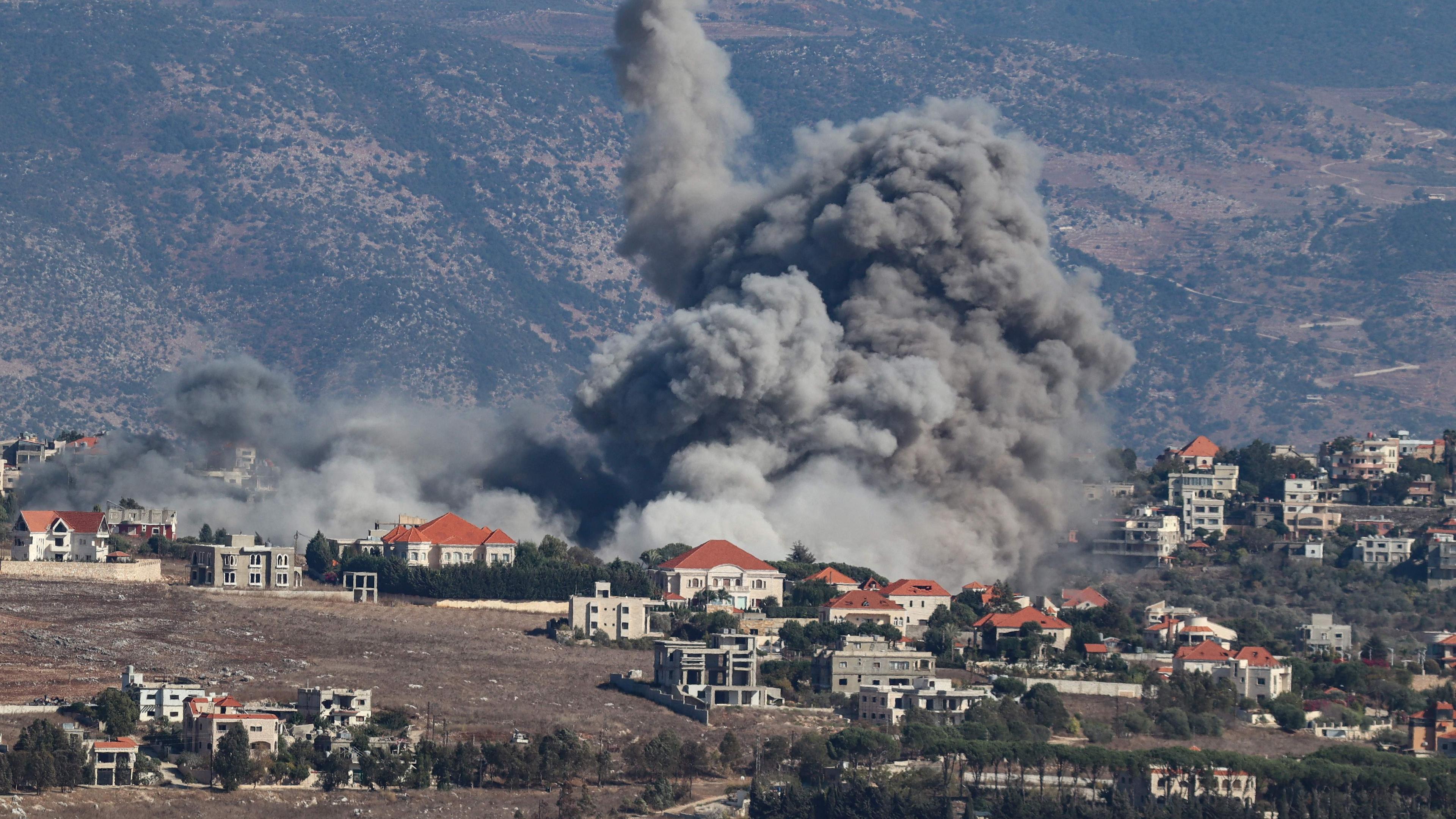 TOPSHOT-LEBANON-ISRAEL-PALESTINIAN-CONFLICT
