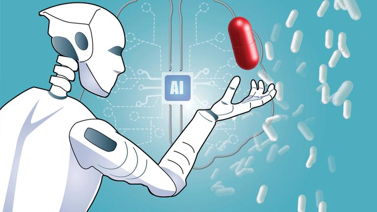 Grafik Roboter in der Medizin