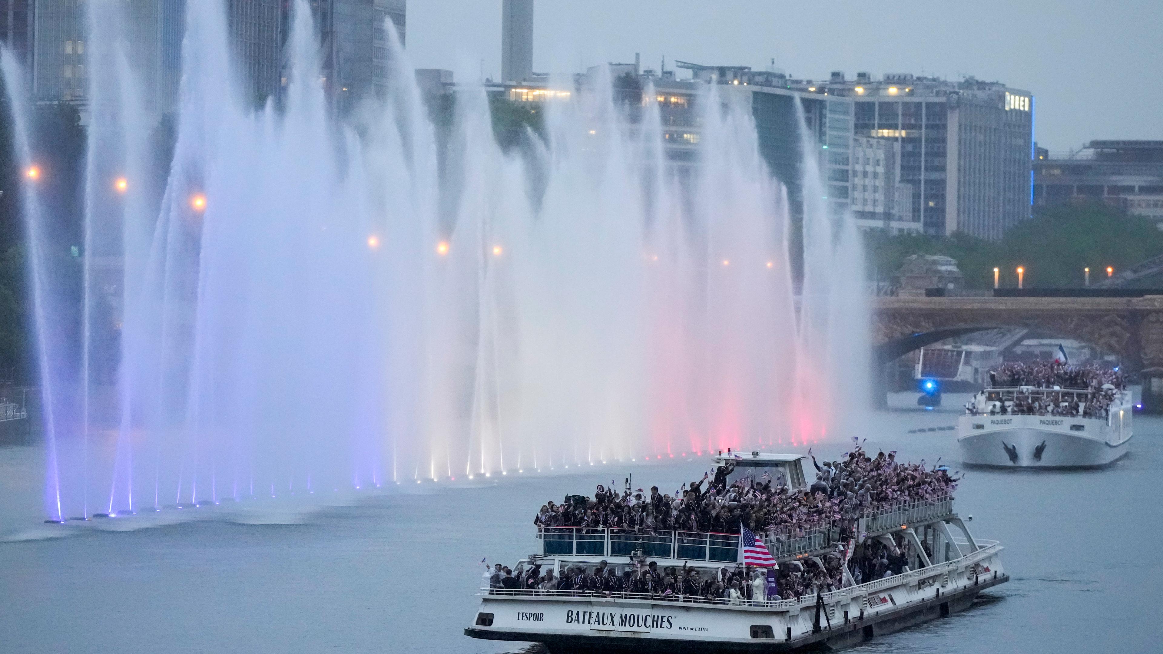 APTOPIX Paris Olympics Opening Ceremony