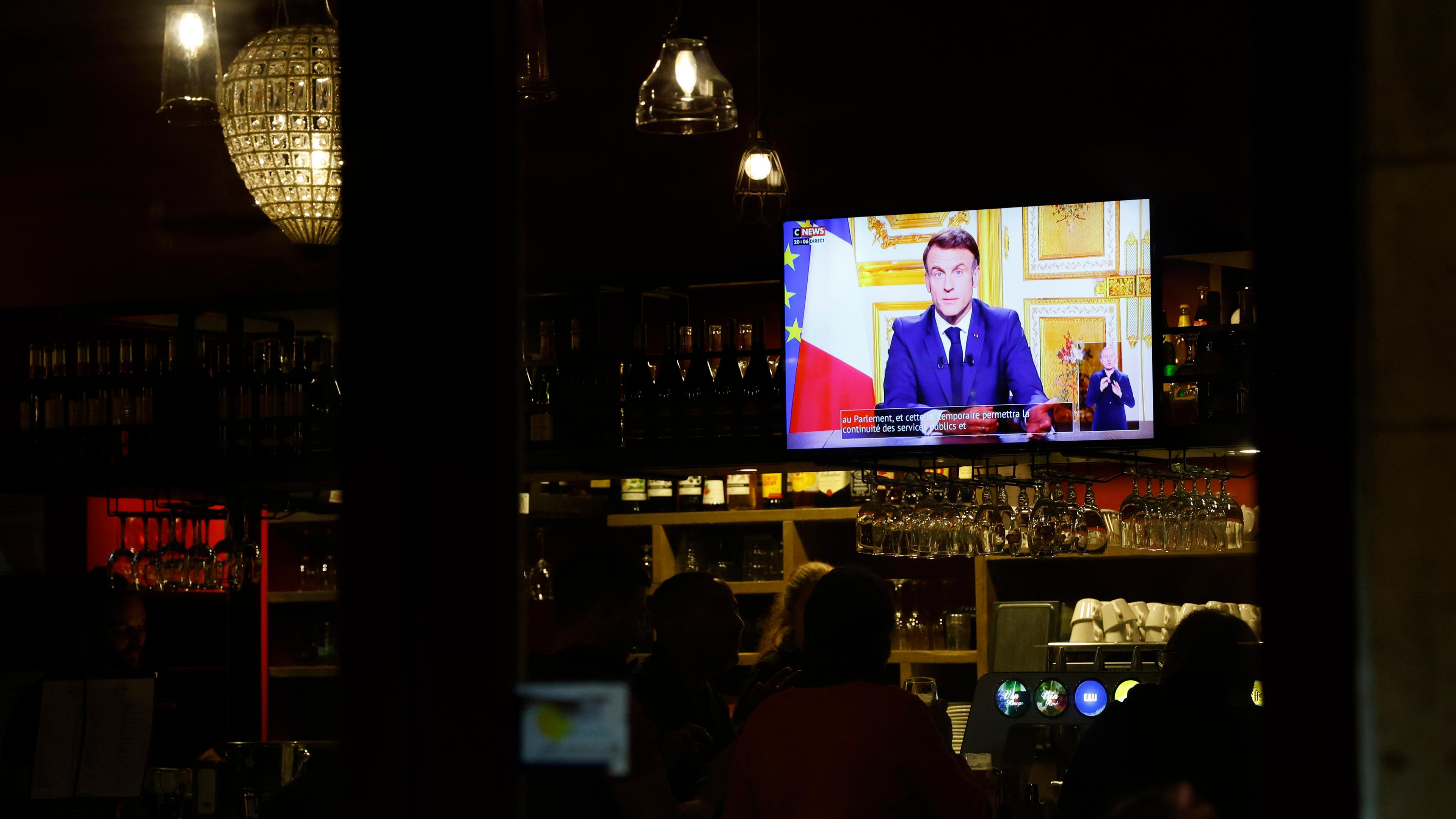 Macron Rede an die Nation 05.12.24
