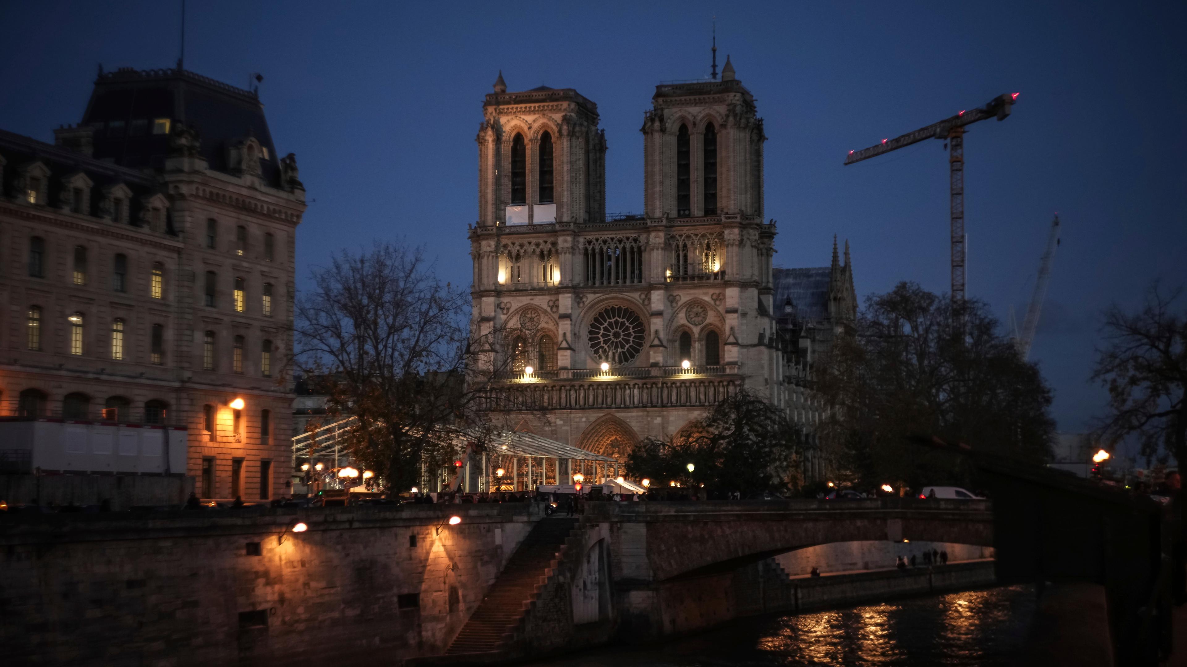 The Notre-Dame Cathedral in Paris, France, Friday, Nov. 22, 2024