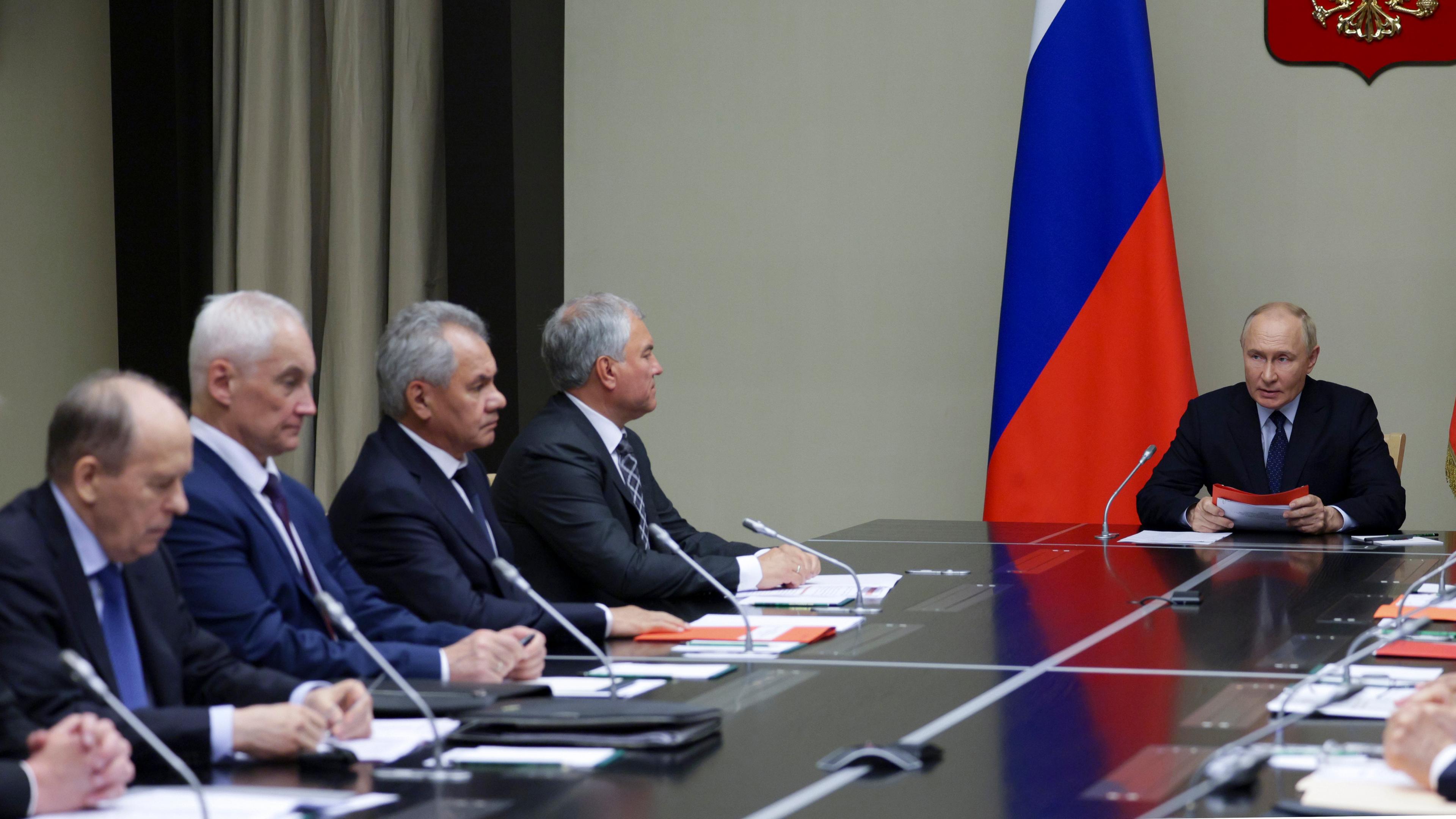 Russia Putin Kursk