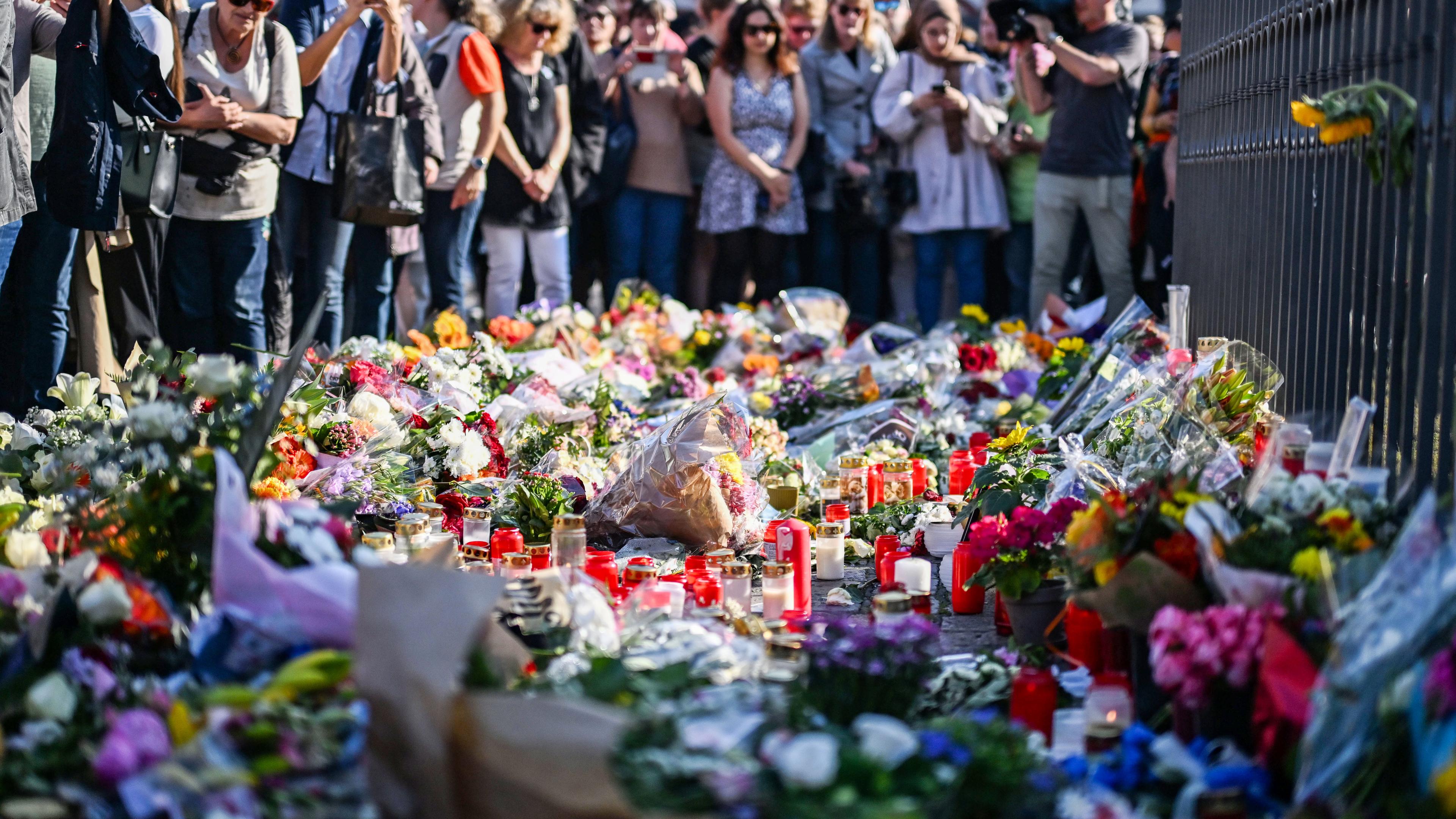 Nach der Messerattacke - Kundgebung "Mannheim hält zusammen"