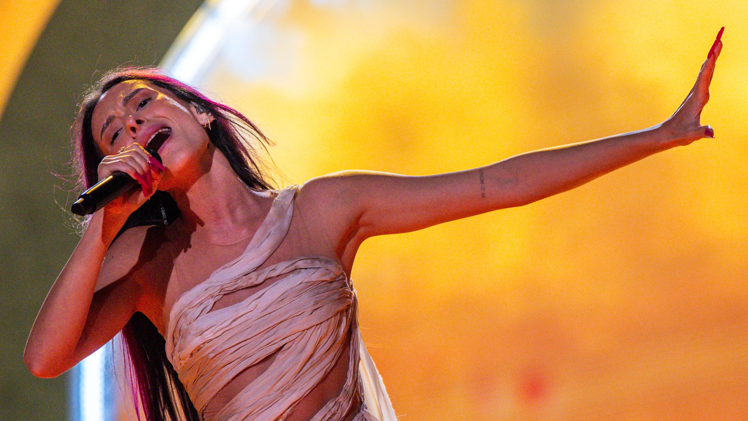 Malmö, 10.05.2024: Eden Golan beim ESC