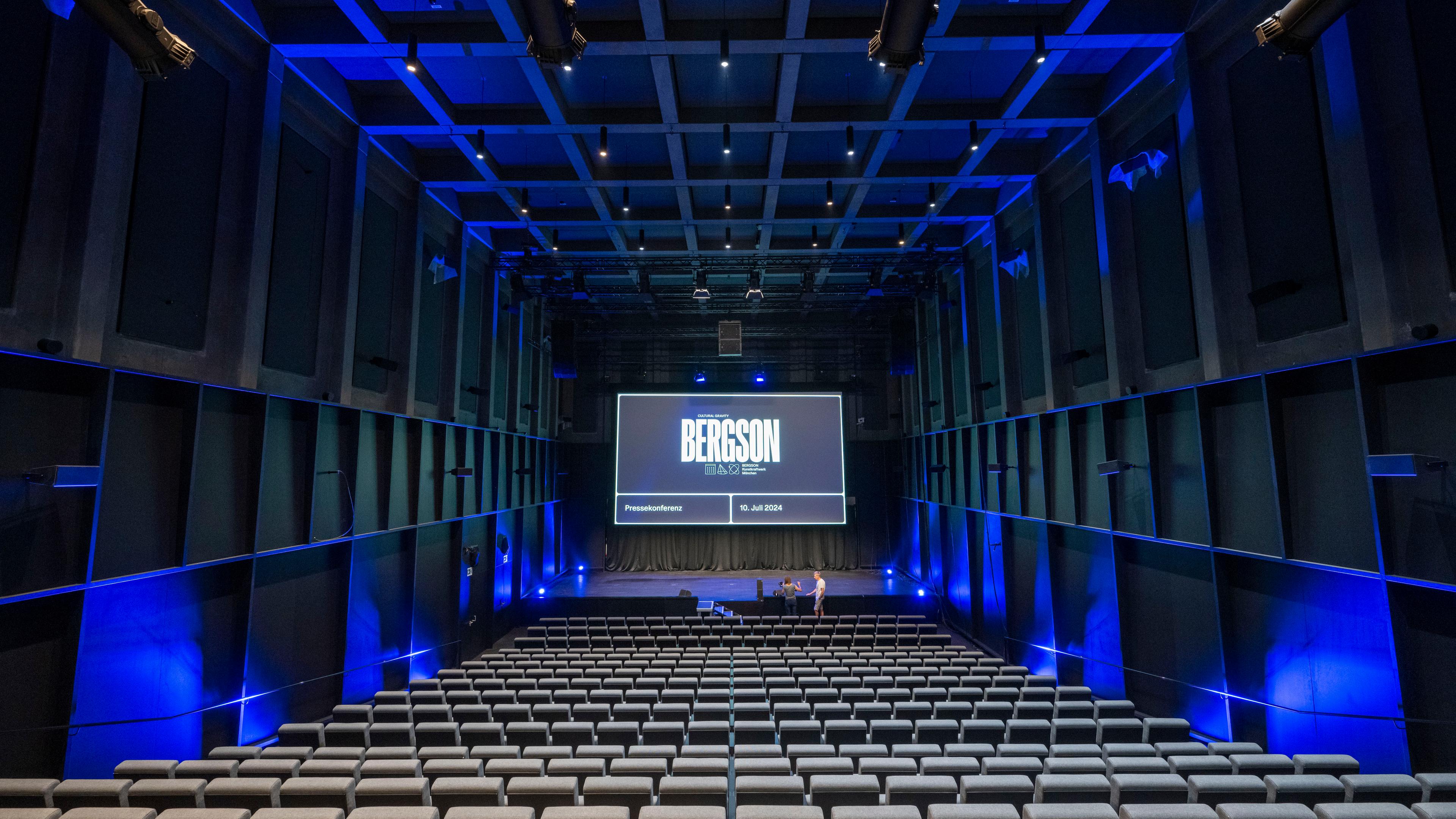 10.07.2024, Bayern, München: Das Elektra-Tonquartier im Kulturzentrum Bergson Kunstkraftwerk.