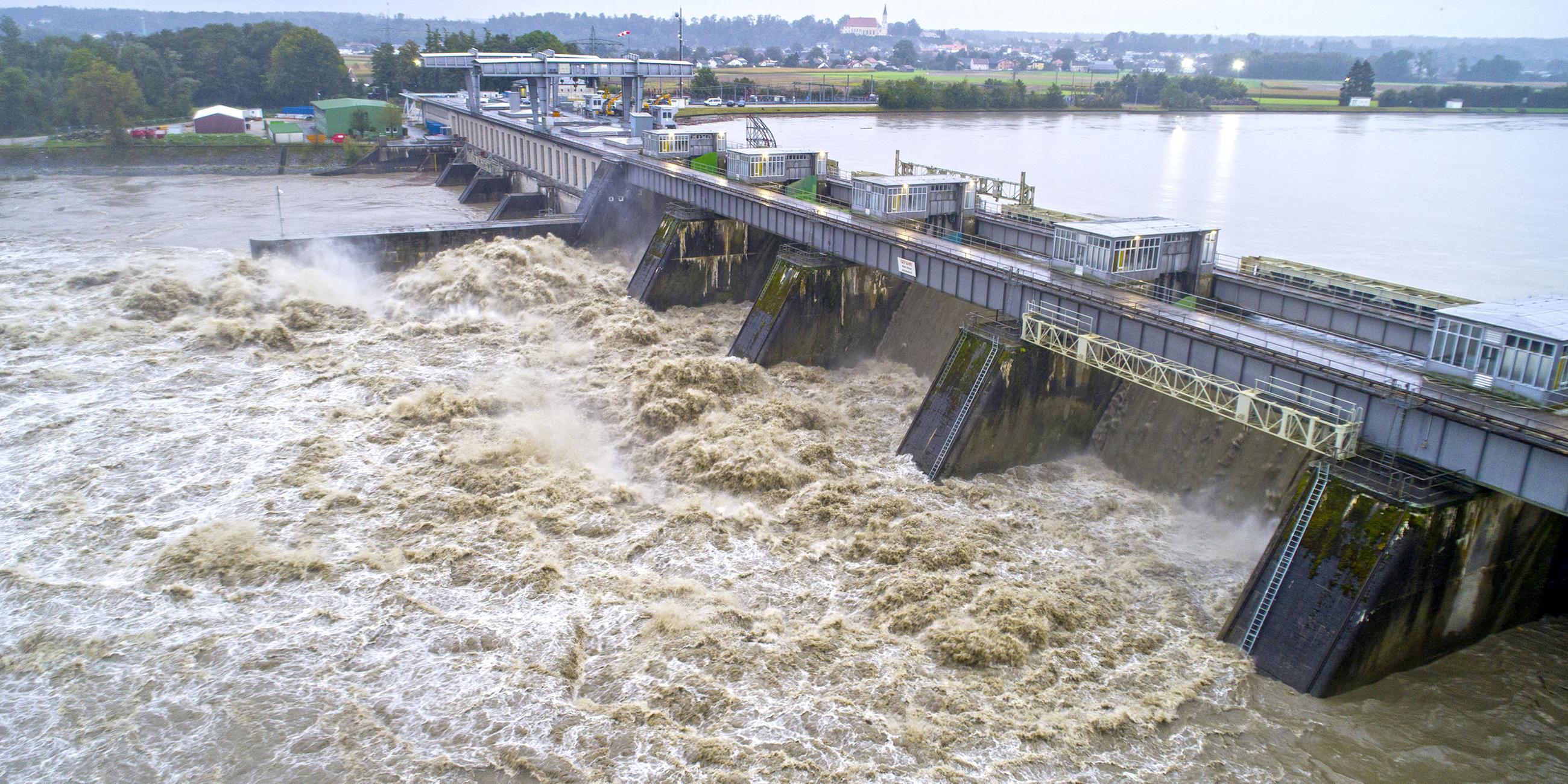 Hochwasser in Österreich