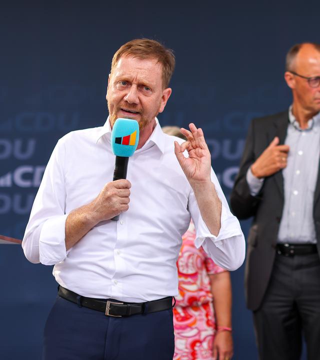 Wahlkampfauftakt der CDU Sachsen und Thüringen