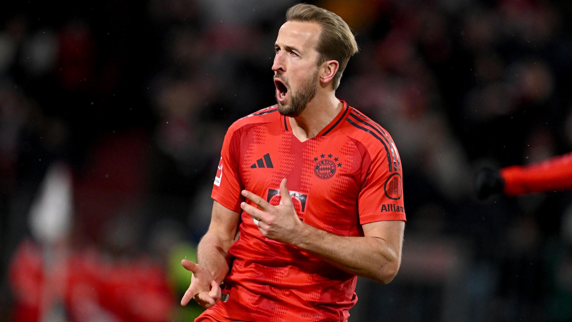 FC Bayern - FC Augsburg: Harry Kane